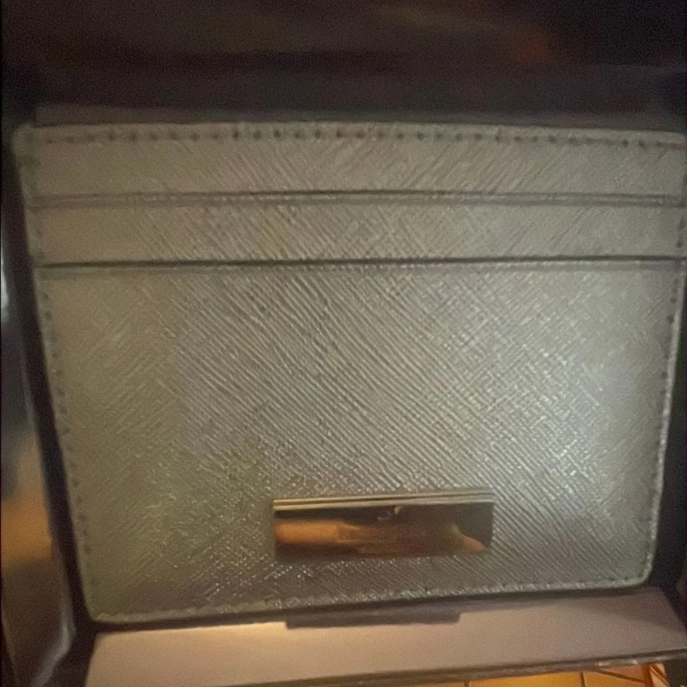 Kate Spade Cardholder Silver